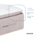 Ver imagem 6 de Colchão Athena Sonos Casal Premium 138x188x36