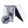 Kit 02 Sombrinhas Softbox P/ Iluminação Estúdio Foto 50x70cm - 2