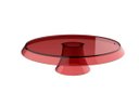 Ver imagem 1 de Base Porta Bolo 25 Cm com Pé Pedestal Vermelho Marca Crippa