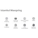 Ver imagem 4 de Colchão Solteirão Molas Maxspring Istambul Pillow Top (96x203x33) - Herval