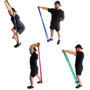 Ver imagem 4 de Kit Super Band Tecido Elástico Durável 3 Intensidade Yangfit