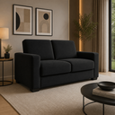 Ver imagem 2 de Sofá Namoradeira 3 Lugares Recepção Sala Confortável Moderno Suede