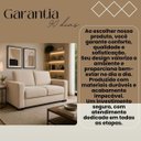 Ver imagem 5 de Sofá Namoradeira 3 Lugares Recepção Sala Confortável Moderno Suede