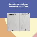 Ver imagem 6 de Balcão de Cozinha de Aço Quádruplo sem Tampo para Pia 160cm Clara Multimóveis CR6149 Branco/
