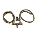 Ver imagem 1 de Kit Instalaçao Gas Encanado Mangueira 1,00mt Cooktop e Forno