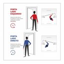 Ver imagem 2 de Porta Basculante 210x080 Branco Lado Direita L.25 - Branco