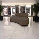 Ver mais imagens de Sofá 3 Lugares Orgânico Curvo Tókio 180cm Suede Marrom