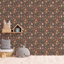 Ver imagem 1 de Papel de Parede Infantil - Raposa 2 Arte Destaque 2 Metros