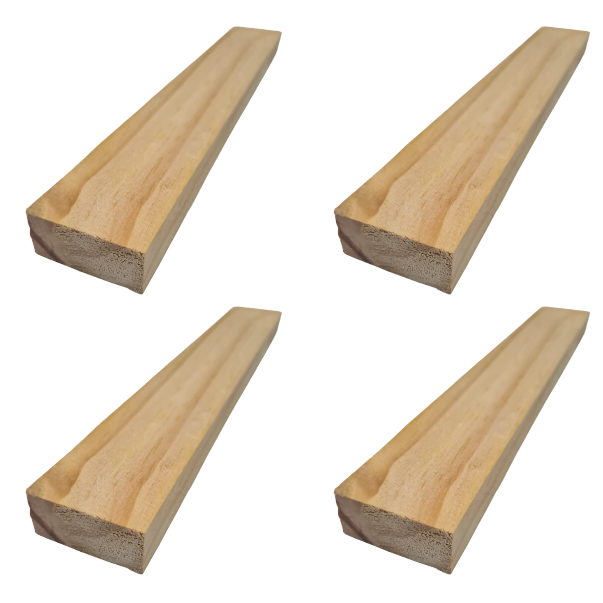 6 Sarrafo Artesanato Madeiras Pinus 6,5cm X 1cm X 50cm - 4