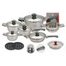 Conjunto de Panelas Aço Inox Cirúrgico Suíço Swiss Proline - 1