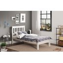 Ver imagem 3 de Cama Solteiro de Madeira Branco - Piratini