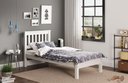 Ver imagem 3 de Cama Solteiro de Madeira Branco - Piratini