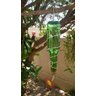 Bebedouro Artesanal De Garrafa Verde Pássaro Beija-Flor - 4