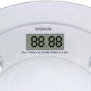 Ver imagem 2 de Balança Digital para Banheiro e Academia Corporal 180 Kg Eletrônica Lcd em Vidro Temperado