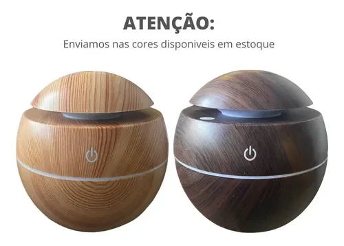 Difusor De Ambiente Eletrico Ultrassônico Oleos Essenciais - 2