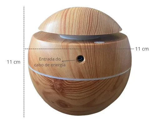 Difusor De Ambiente Eletrico Ultrassônico Oleos Essenciais - 3