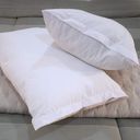 Ver imagem 3 de Kit 2 Travesseiro Plumax Percal Alto 17cm Fibrasca Branco