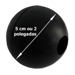 Kit 6 Terminal 6 Bolinha Para Cabo De Aço Academia Fitness - 2