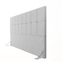 Ver imagem 6 de Cabeceira King 192cm Bouclé Estofada Design Moderno para Quarto Linea