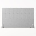 Ver imagem 3 de Cabeceira King 192cm Bouclé Estofada Design Moderno para Quarto Linea