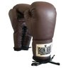 Luva De Boxe Ironarm Pro Wood Couro Legítimo 14 Oz Cadarço - 1