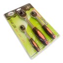 Ver imagem 2 de Kit Chave Catraca 3 Peças 1/2-3/8-1/4 Polegadas Para Soquetes