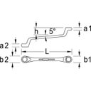 Ver imagem 2 de Chave Estrela Gedore 2 - 12 X 13 Mm