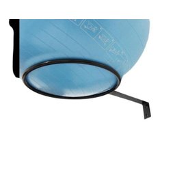 Suporte Reforçado Para Bola Pilates Suiça De Parede Preto - 2