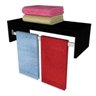 Arara de Roupa Cabideiro Parede 60cm 100% MDF Preto - 2