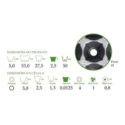 Kit 5 Bandejas Para Produção De Mudas 200 Celulas Nutriplan - 4