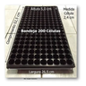Kit 5 Bandejas Para Produção De Mudas 200 Celulas Nutriplan - 3