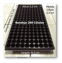 Ver imagem 3 de Kit 5 Bandejas Para Produção De Mudas 200 Celulas Nutriplan