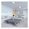 Plafon LED Sobrepor Quadrado 24W 3000K branco quente - 4