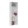 Conjunto 3 Estantes Baly Prateleiras Espaçosas para Livros e Decorações Branco Spazio Móveis - 4