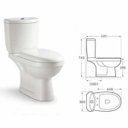 Ver mais imagens de Vaso Sanitário Caixa Acoplada Basic - Smart Norte