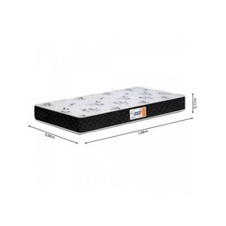 Colchão Solteiro Espuma D33 Supreme Gazin 15x88x188cm Preto - 2