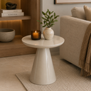 Ver imagem 1 de Mesa Lateral Cone Baixa: Branco