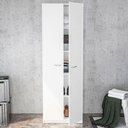 Ver imagem 1 de Armário Multiuso Picuí 2 Portas 4 Prateleiras Branco - Politorno