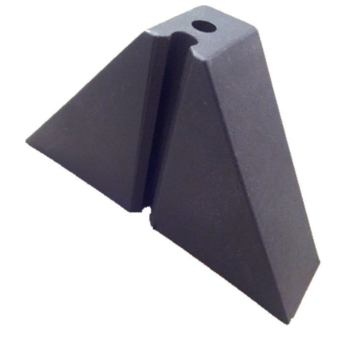 Calço para Telha Trapézio T 100 2 Furos Kit 62 Peças - 1