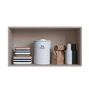 Ver imagem 6 de Cozinha Compacta Ébano 9 Portas 3 Gavetas Fumê/grafite - Quiditá Móveis