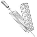 Ver imagem 2 de Espeto Grelha Giratório Rotativo para Grill em Inox