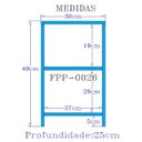 Ver imagem 3 de Mesa de Cabeceira Branca 49x30x25 Cm - Ideal para Quarto Moderno e Organizado