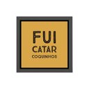 Ver imagem 1 de Quadro Quadrado Fui Catar Coquinho 20x20cm:Madeira branca