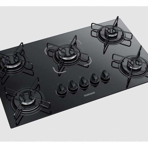 Cooktop Itatiaia Essencial com Mesa de Vidro Temperado