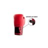 Luva Boxe Muay Thai Profissional E Iniciantes Vermelha 14Oz - 4