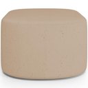 Ver imagem 6 de Kit 2 Puffs Decorativos Orgânico para Living Quarto 70cm Doha W01 Linho Bege Escuro - Lyam Decor