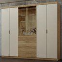 Ver mais imagens de Guarda Roupa Casal 260cm Vidro Reflecta Vonn Nature/fendi V02 - Mpozenato