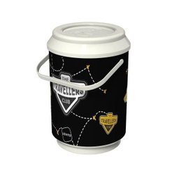 Cooler 10 Latas Travel Branco - 1