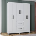 Ver imagem 2 de Guarda Roupa Poquema Capri 6 Portas e 2 Gavetas