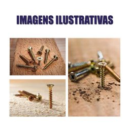 Kit 500 Parafusos Chipboard Philips e Buchas + Maleta - 7